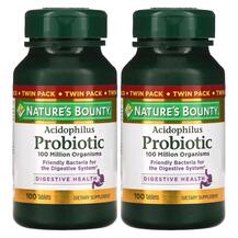 Лактобактерії Ацидофілус Acidophilus Probiotic Twin