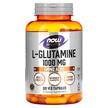 Фото товару NOW, L-Glutamine Double Strength, L-Глутамін, 120 капсул