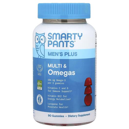 Основне фото товара Multi & Omegas Men's Plus Raspberry Lemonade, Омега 3, 9