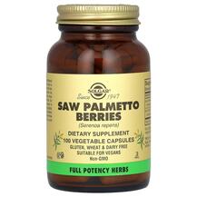 Пальметто Saw Palmetto Berries Solgar 100 капсул