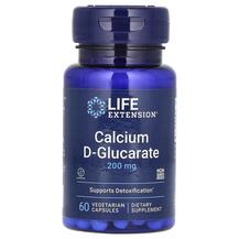 Calcium D-Glucarate 200 mg Кальций D-Глюкарат Life