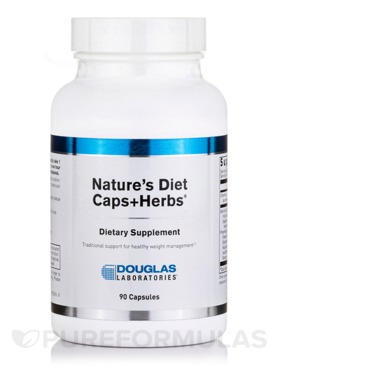 Основное фото товара Контроль веса, Nature's Diet Caps+Herbs, 90 капсул