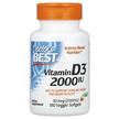 Фото товара Витамин D3 Холекальциферол, Vitamin D3 50 mcg 2000 IU, 180 капсул