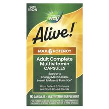Мультивітаміни Max6 Potency Multi Nature's Way