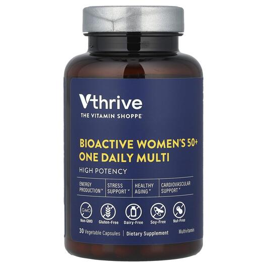 Основне фото товара Bioactive Women's 50+ One Daily, Вітаміни для жінок 50+, 30 