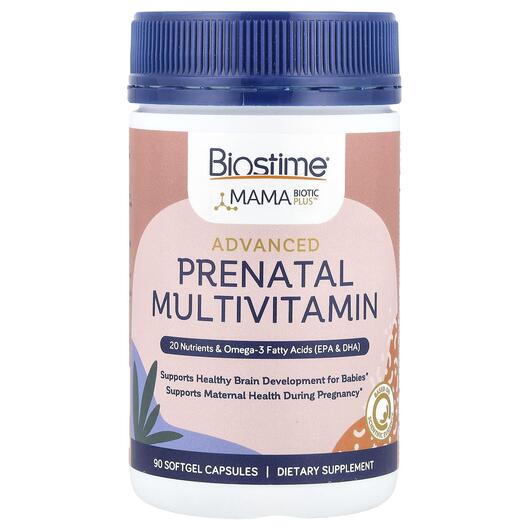 Основне фото товара Advanced Prenatal Multivitamin, Вітаміни для вагітних, 90 капсул