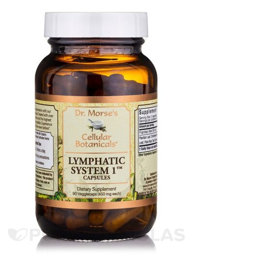 Основне фото товара Lymphatic System 1 Capsules, Підтримка Лімфи, 90 капсул