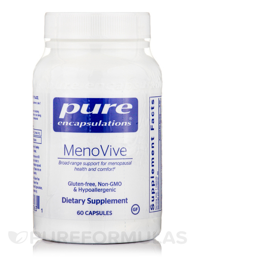 Основне фото товара Pure Encapsulations, MenoVive, Підтримка менопаузи, 60 капсул