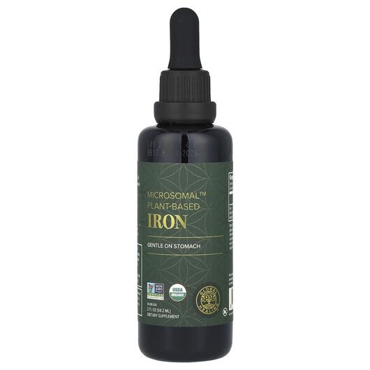 Основне фото товара Global Healing, Microsomal Plant-Based Iron, Залізо, 59.2 мл