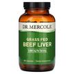 Grass Fed Beef Liver 500 mg, Бичача печінка, 180 капсул