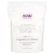 Фото товара NOW, Магний, Solutions Magnesium Flakes, 750 г