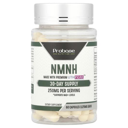 Основне фото товара NMNH 250 mg, Дигідронікотинамід мононуклеотид, 60 капсул