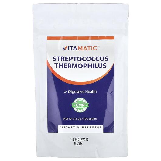 Основное фото товара Vitamatic, Пробиотики, Streptococcus Thermophilus, 100 г