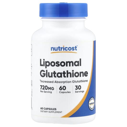 Основное фото товара Липосомальный Глутатион, Liposomal Glutathione, 60 капсул
