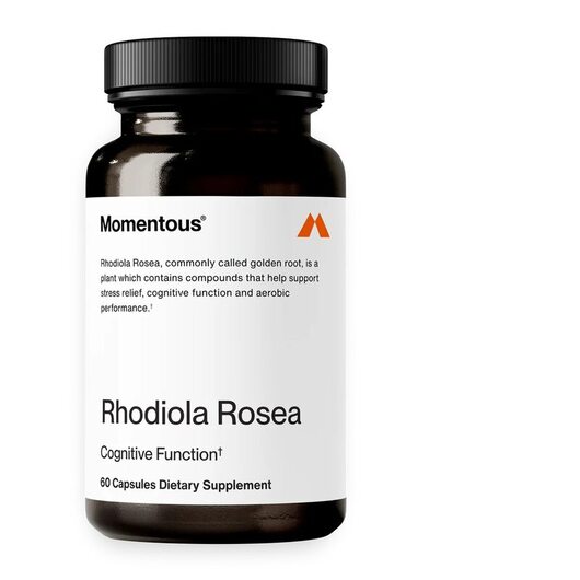Основне фото товара Momentous, Rhodiola Rosea, Родіола, 60 капсул