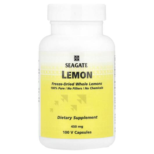Основне фото товара Seagate, Lemon Powder, Лимофільовані цілі лимони, 100 капсул
