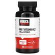 Фото товару Force Factor, MK-7 Vitamin K2 100 mcg, Вітамін K2, 60 капсул