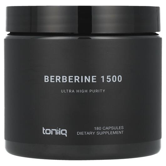 Основное фото товара Toniiq, Берберин, Berberine 1500, 180 капсул