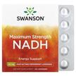 Maximum Strength NADH Peppermint 20 mg, НАДН, 30 таблеток