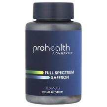 Full Spectrum Saffron 32 mg Шафран ProHealth