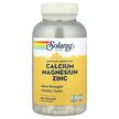 Фото товару Solaray, Calcium Magnesium Zinc, Кальцій Магній Цинк, 250 капсул