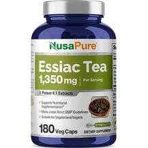 Essiac Tea 1350 mg Чай Ессиак Nusa Pure 180 капсул Essiac Tea 1350 mg Чай Ессиак Nusa Pure 180 капсул