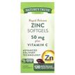 Фото товару Rapid Release Zinc Softgels, Цинк 50 мг, 120 капсул