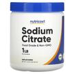 Фото товару Nutricost, Sodium Citrate Unflavored, Натрій, 454 г