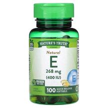 Вітамін E Токофероли Natural E 268 mg 400 IU Вітамін E Токофероли Natural E 268 mg 400 IU