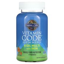 Vitamin Code Gummies Kids Multi with Iron Orange
