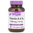 Фото товару Bluebonnet Nutrition, Vitamin A & D3, Вітамін A і D3, 100 кап