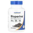 Nutricost, Bioperine, Чорний перець, 120 капсул