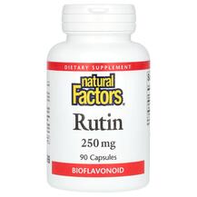 Rutin 250 mg Рутин 250 мг Natural Factors 90 капсул