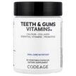 Фото товару Vitamins Teeth & Gums, Вітаміни для зубів та ясен, 90 капсул