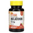Фото товару Fast Dissolve Max Melatonin Natural Berry 12, Мелатонін, 60 табле