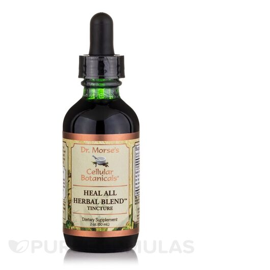 Основне фото товара Doctor Morse's, Heal All Herbal Blend Tincture, Трави, 60 мл