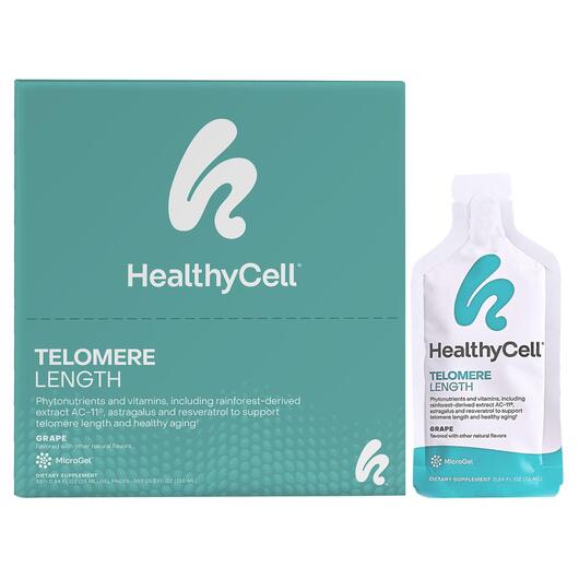 Основное фото товара HealthyCell, Клеточное здоровье, Telomere Length Grape, 30 шт