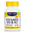 Фото товару Vitamin D3 & K2 50 mcg / 20 mcg, Вітаміни D3 K2, 60 капсул
