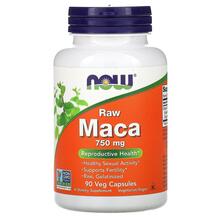 Maca Raw 750 mg Maca Raw 750 мг NOW 90 капсул