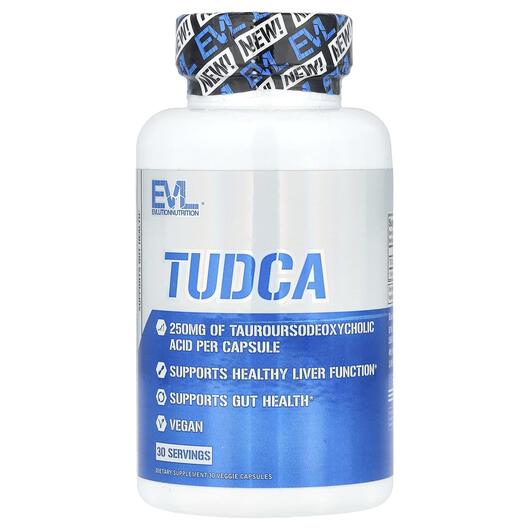 Основне фото товара EVLution Nutrition, TUDCA 250 mg, Тудка, 30 капсул