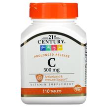 Вітамін С 500 мг C 500 mg 21st Century 110 таблеток