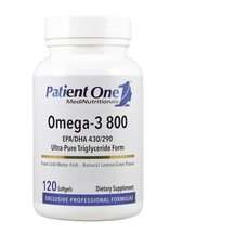 Omega-3 800 Омега 3 Patient One MediNutritionals