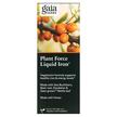 Фото товара Gaia Herbs, Железо, Plant Force Liquid Iron, 250 мл