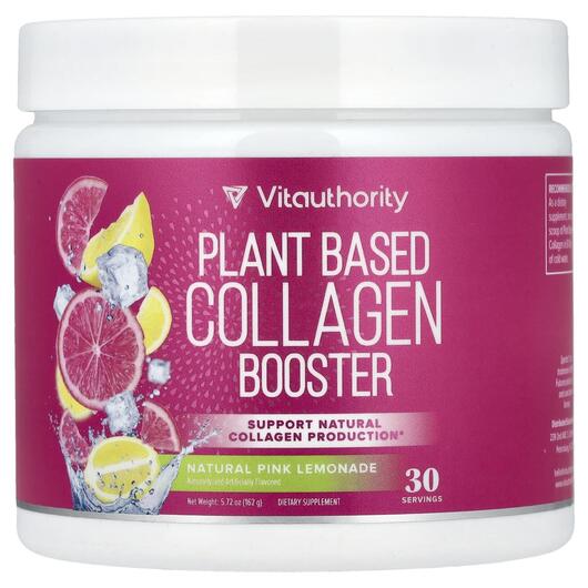 Основне фото товара Plant Based Collagen Booster Natural Pink Lemonade, Колаген, 162 