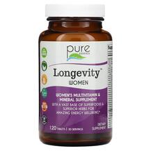 Мультивітаміни для жінок Longevity Women Pure