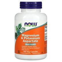 Magnesium & Potassium Aspartate Магний Калий NOW