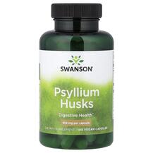Псиліум Psyllium Husks 610 mg Swanson 100 капсул