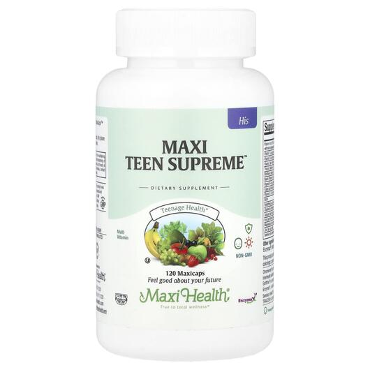 Основное фото товара Витамины для подростков, Maxi Teen Supreme His, 120 капсул