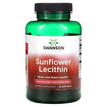 Лецитин Sunflower Lecithin Swanson 90 капсул