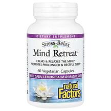 Stress-Relax Mind Retreat ГАМК Natural Factors 60 капсул